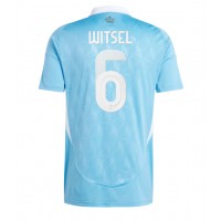 Belgicko Axel Witsel #6 Vonkajší futbalový dres ME 2024 Krátky Rukáv